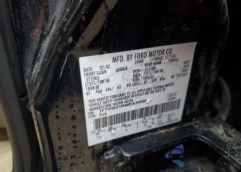 2008 Ford F350 Srw Super Duty z USA, uszkodzony, nr VIN 1FTWW31R48EA30656